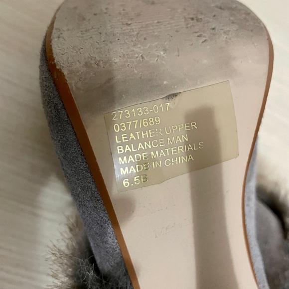 Colin Stuart Faux Fur Trimmed Ankle Booties - Picture 4 of 4